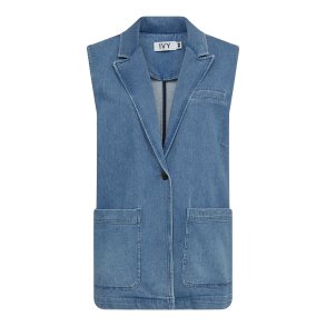 Augusta boxy blazer vest wash garda