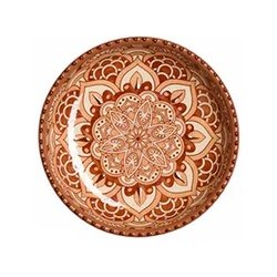 Avellana low bowl small 18x4,4 brun