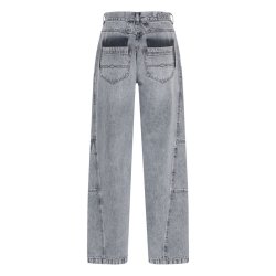Bacammie curved jeans grey