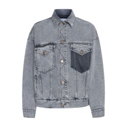 Bacammie denim jacket grey
