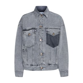 Bacammie denim jacket grey