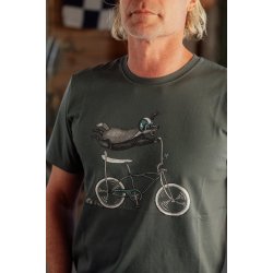 Badger biking t-shirt urban chic