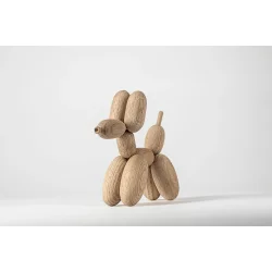 Ballon dog oak small 