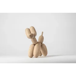 Ballon dog oak small 