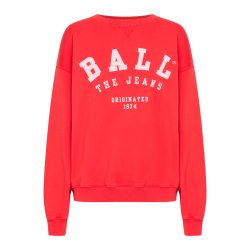 Bamaldini crew neck sweat chinese red