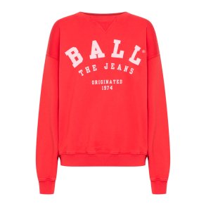 Bamaldini crew neck sweat chinese red