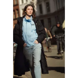 Bapioggia coat black