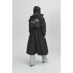 Bapioggia coat black