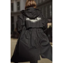 Bapioggia coat black