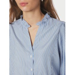 Barba striped blouse light blue 