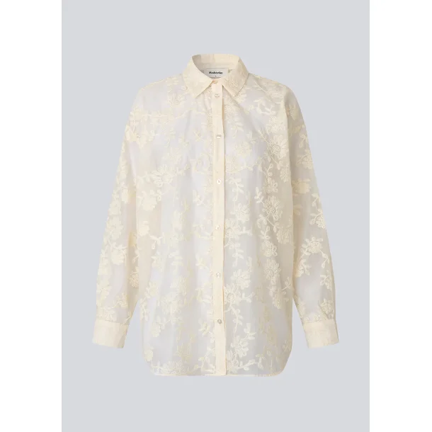 Barbara long shirt vanilla cream 