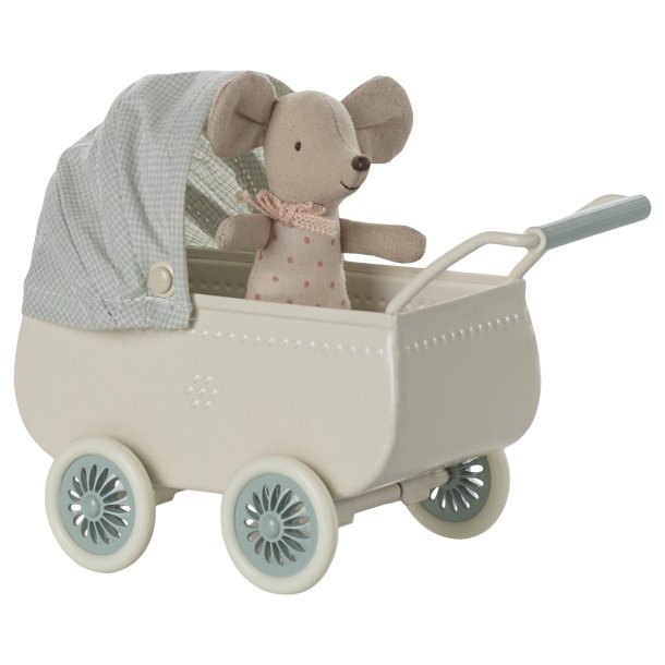 Barnevogn med baby mus 11-5103-00