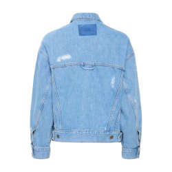 Baserre classic denim jacket light blue
