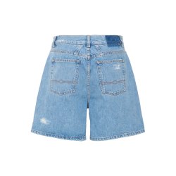 Baserre denim shorts light blue