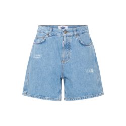 Baserre denim shorts light blue