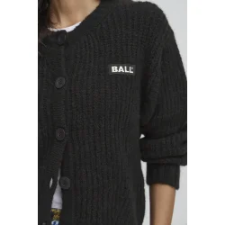 Bastacy rib cardigan black