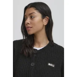 Bastacy rib cardigan black