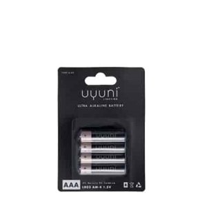 Batteri AAA 1,5V 1000mAh - 4 pack