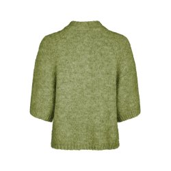 Benuta fluffy knit cardigan dusty g