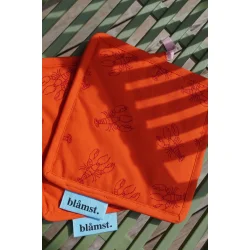 Blmst hummer grydelapper