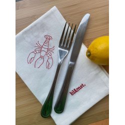 Blmst hummer stofserviet - 2 pak