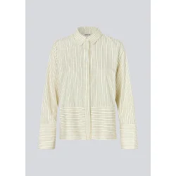 Brodiemd shirt lime pinstripe 