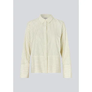 Brodiemd shirt lime pinstripe 