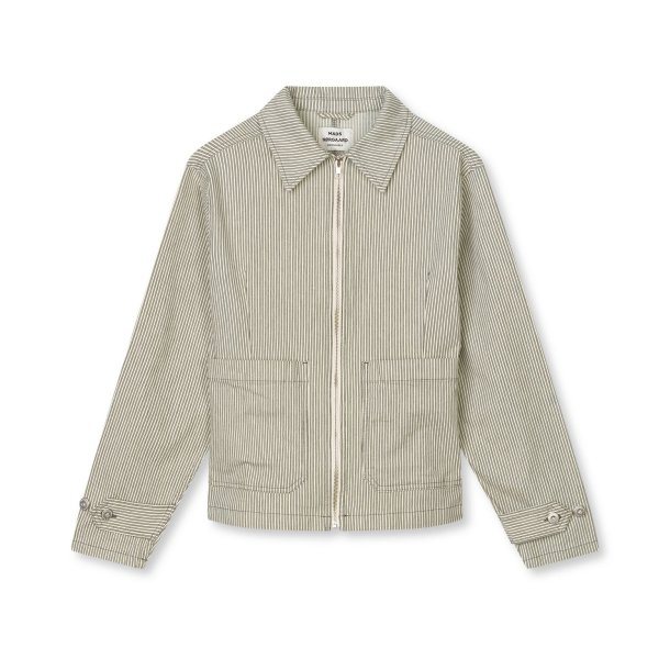 Bromi glee jacket four leaf clover/whitecap grey