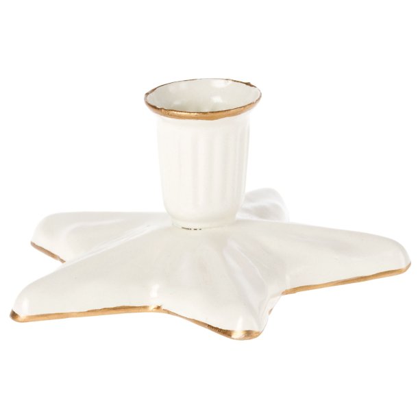 Candle holder off white 14-2182-00