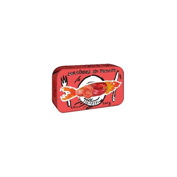 Centara sardiner i spicy tomatsauce