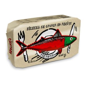 Cantara makrelfilet pikant i olivenolie