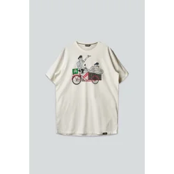 Cargo mopet t-shirt star white
