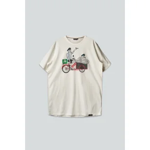 Cargo mopet t-shirt star white