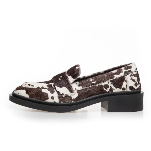 Celina loafer white/brown