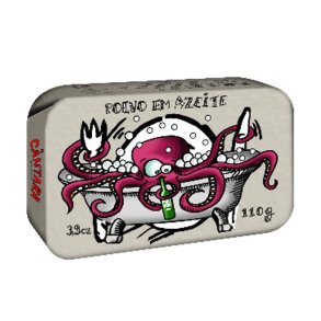 Centara bl�ksprutte i olivenolie