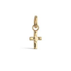 Charm golden cross C015G