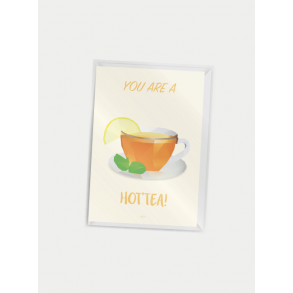 Kort A7 You're a hot'tea