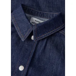 Cosy denim crane shirt dark indigo 