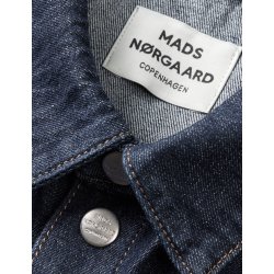 Cosy denim violet dress dark indigo