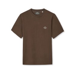 Cotton jersey frode logo tee demitasse