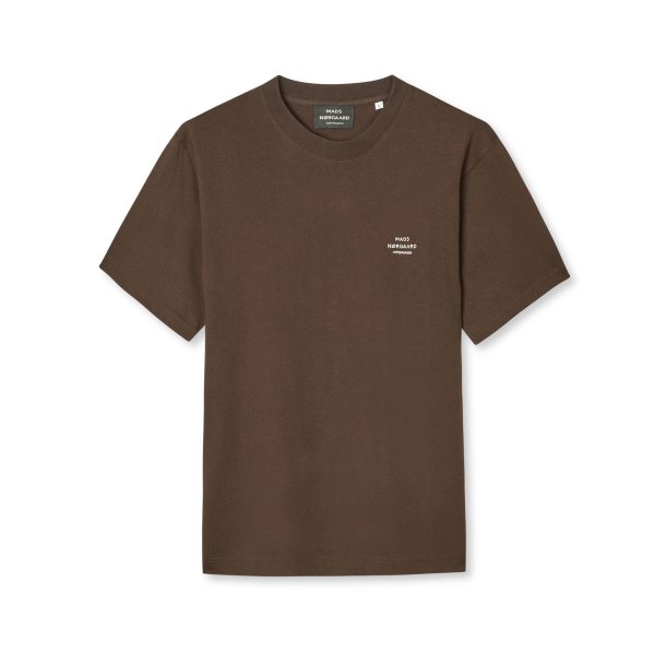 Cotton jersey frode logo tee demitasse