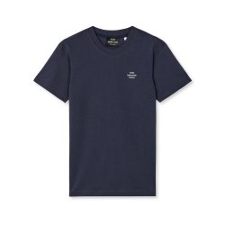 Cotton jersey frode logo tee parisian night
