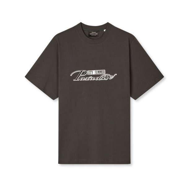 Cotton jersey frode paradise tee bl