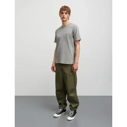 Cotton jersey frode tee moon mist