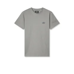 Cotton jersey frode tee moon mist