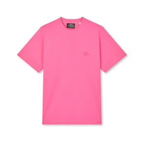 Cotton jersey frode tee raspberry r