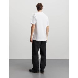 Cotton jersey frode logo tee white