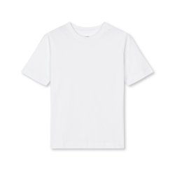 Cotton jersey jess tee white 