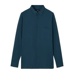 Cotton linen sune shirt sargasso 