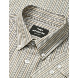 Cotton oxford sune stripe shirt parisian/beech 